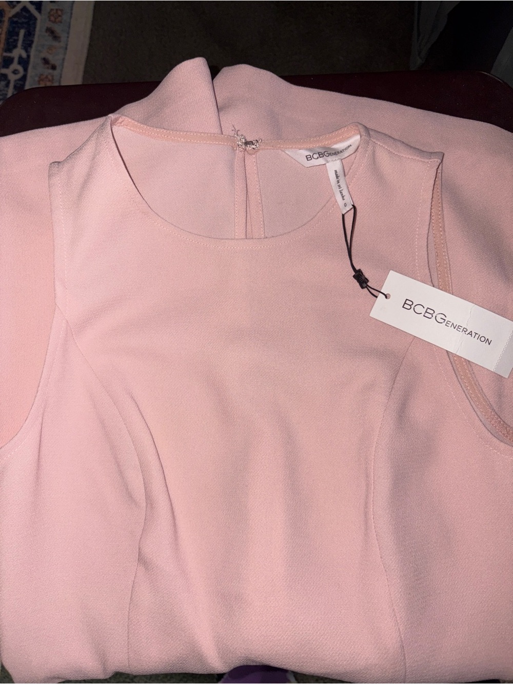 NWT Pink Lace-up Skort Romper Size 0 - Picture 5 of 11